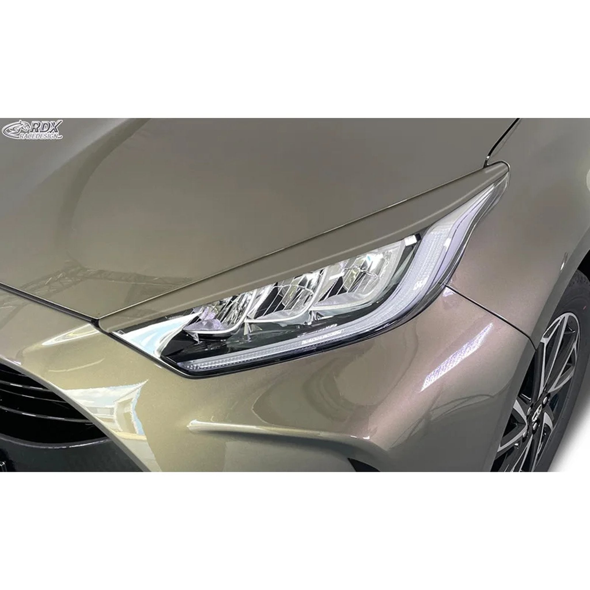 RDX Scheinwerferblenden für Toyota Yaris P21 2020- ABS TÜV
