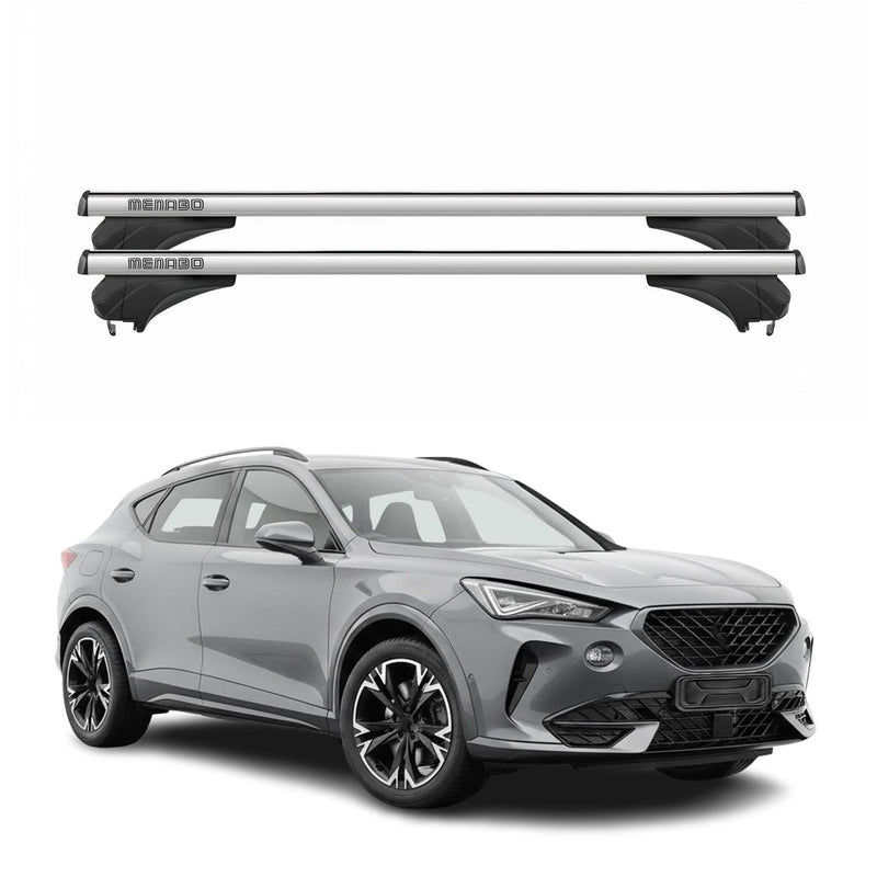 Menabo Dachträger Grundtäger für Cupra Formentor 2024-2025 FL Alu Silber 2 tlg