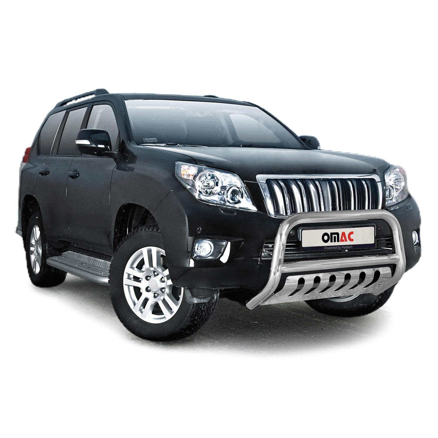 Frontbügelschutz Frontschutzbügel für Toyota Land Cruiser 150 2010-13 Grau ABE