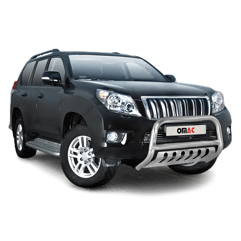 Frontbügelschutz Frontschutzbügel für Toyota Land Cruiser 150 2010-13 Grau ABE