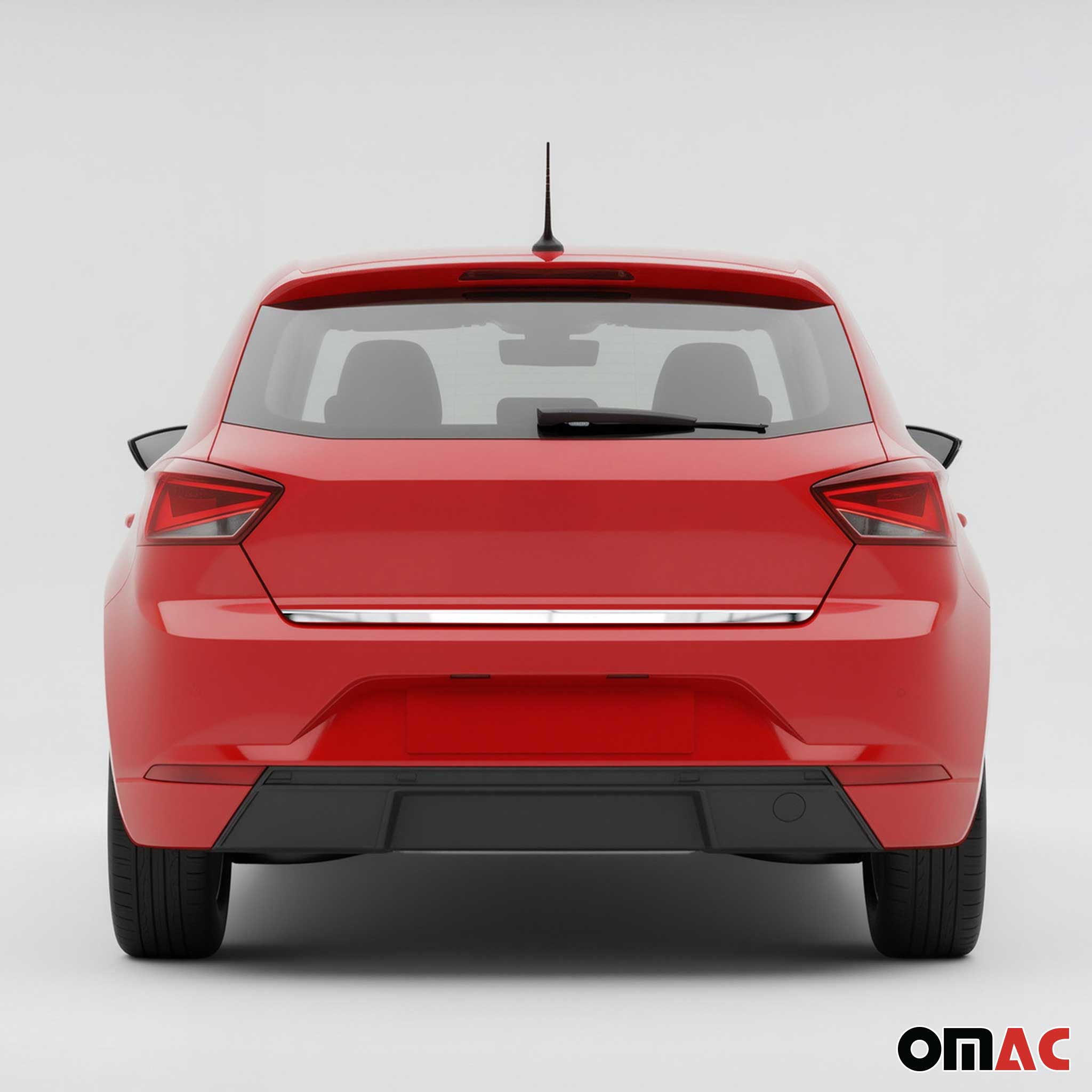 Kofferraumleiste Heckklappe Leiste für Seat Ibiza 2017-2021 Edelstahl Chrom