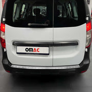 Ladekantenschutz Stoßstange für Dacia Dokker 2012-22 Dunkel Chrom gebürstet