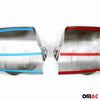 Mirror Caps Mirror Cover for Hyundai Accent 2005-2012 Chrome ABS Silver