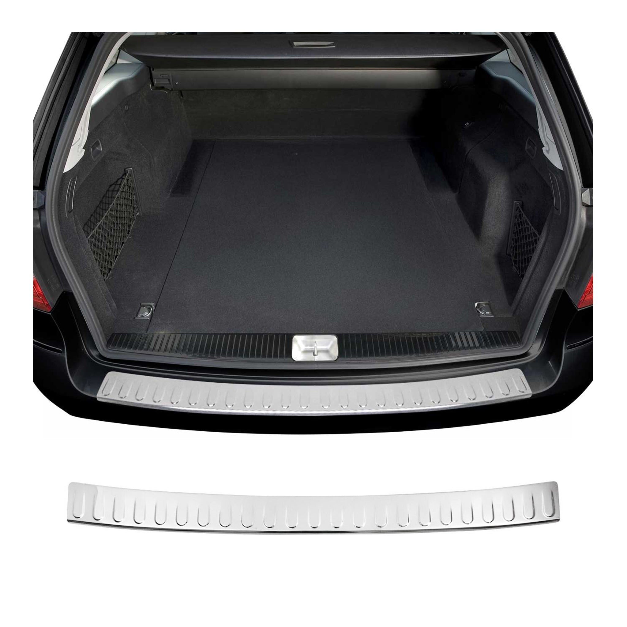 Ladekantenschutz für Mercedes E Klasse S212 Kombi 2010-2013 Pre-FL Edelstahl
