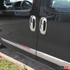 Türgriff Blende Türgriffkappen für Fiat Doblo 2010-2021 5-Tür Edelstahl 10x