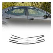 Fensterleisten Fensterrahmen für Toyota Corolla 2013-2019 Stufenheck Chrom 10x