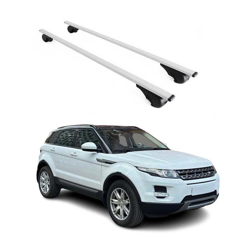 Dachträger für Land Rover Range Rover Evoque L538 2011-2018 75kg Metall Grau 2x