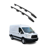 Alu Dachreling Querträger für Ford Transit 2015-2026 L2 Mittel Radstand Schwarz