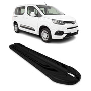Trittbretter Seitenschweller für Toyota Proace City 2019-26 Kombi Kurzer Schwarz