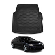 Kofferraummatte Kofferraumwanne für BMW 4er F32 Coupe 2013-2020 Gummi TPE