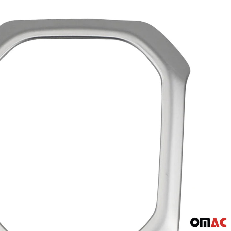 Schaltknauf Rahmen für Jeep Renegade 2014-2024 Chrom ABS Silber 1tlg