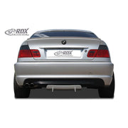 RDX Heckschürzenansatz Diffuser U-Diff für BMW 3er E46 1999-2007 Polyurethan TÜV