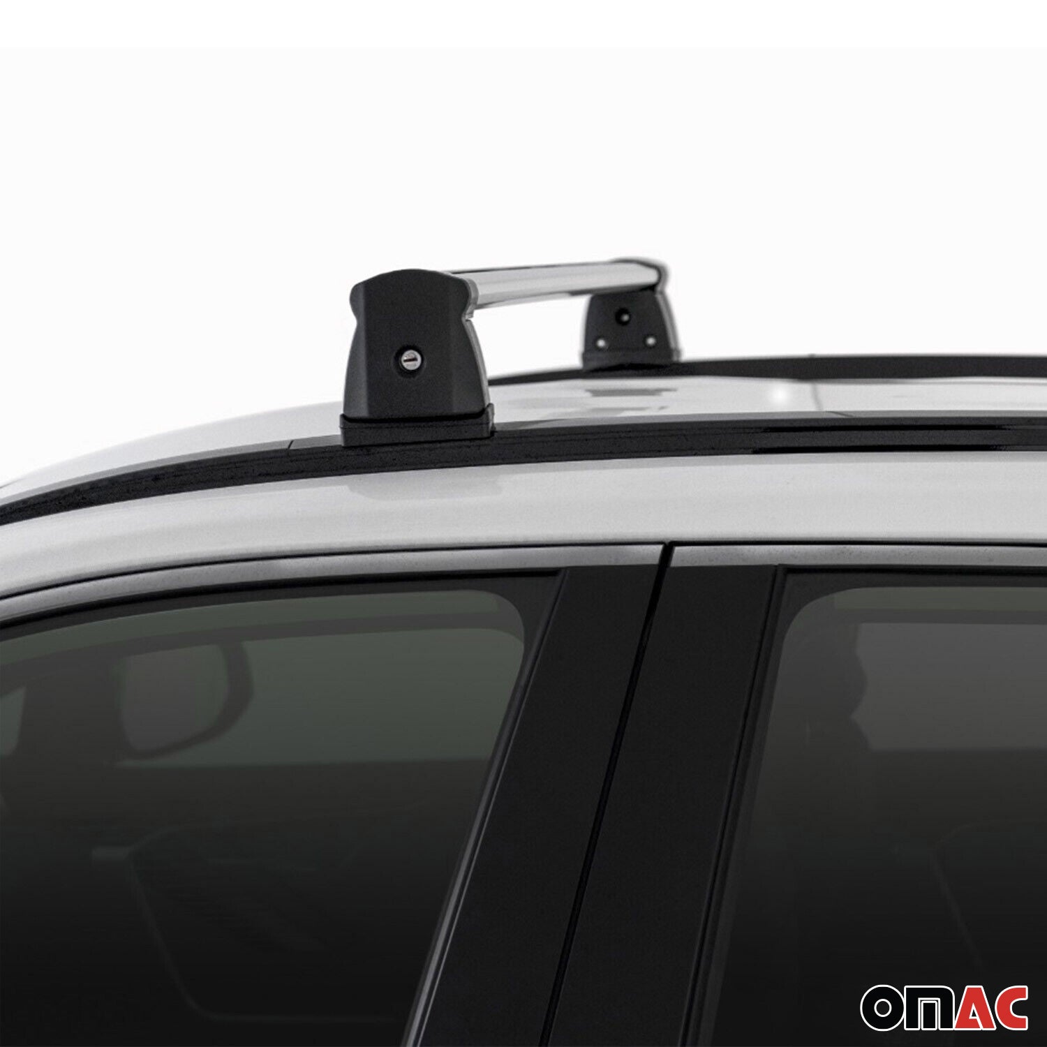 Menabo Dachträger Grundträger für Toyota RAV4 2019-2025 Querträger Alu Grau