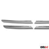 Radiator grille strips grill strips for Dacia Lodgy Stepway from 2012 chrome silver 4x