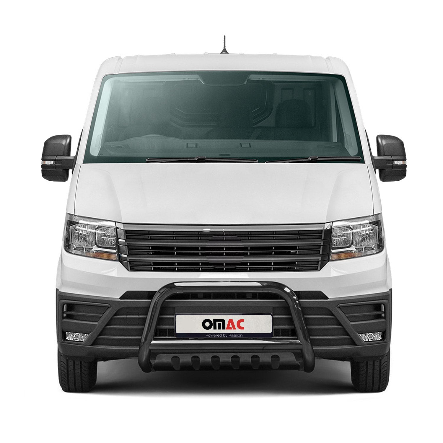 Frontbügel Frontschutzbügel für VW Crafter 2017-2026 Edelstahl mit ABE Schwarz