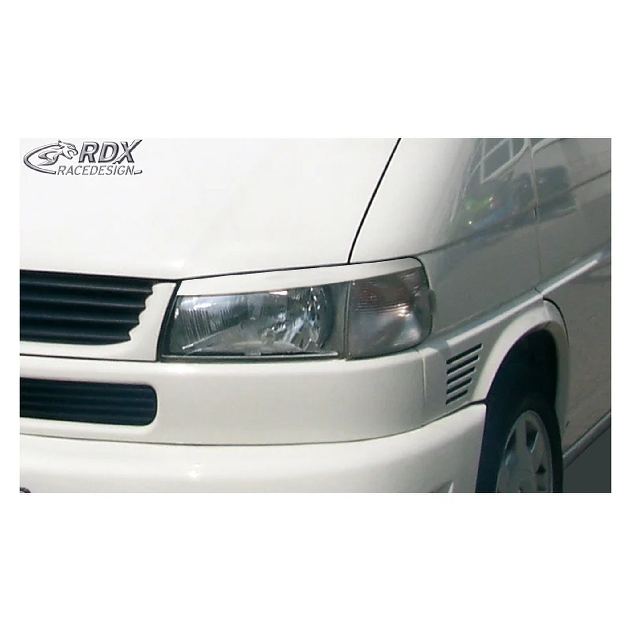 RDX Scheinwerferblenden für VW T4 1996-2003 Schräge Scheinwerfer ABS TÜV