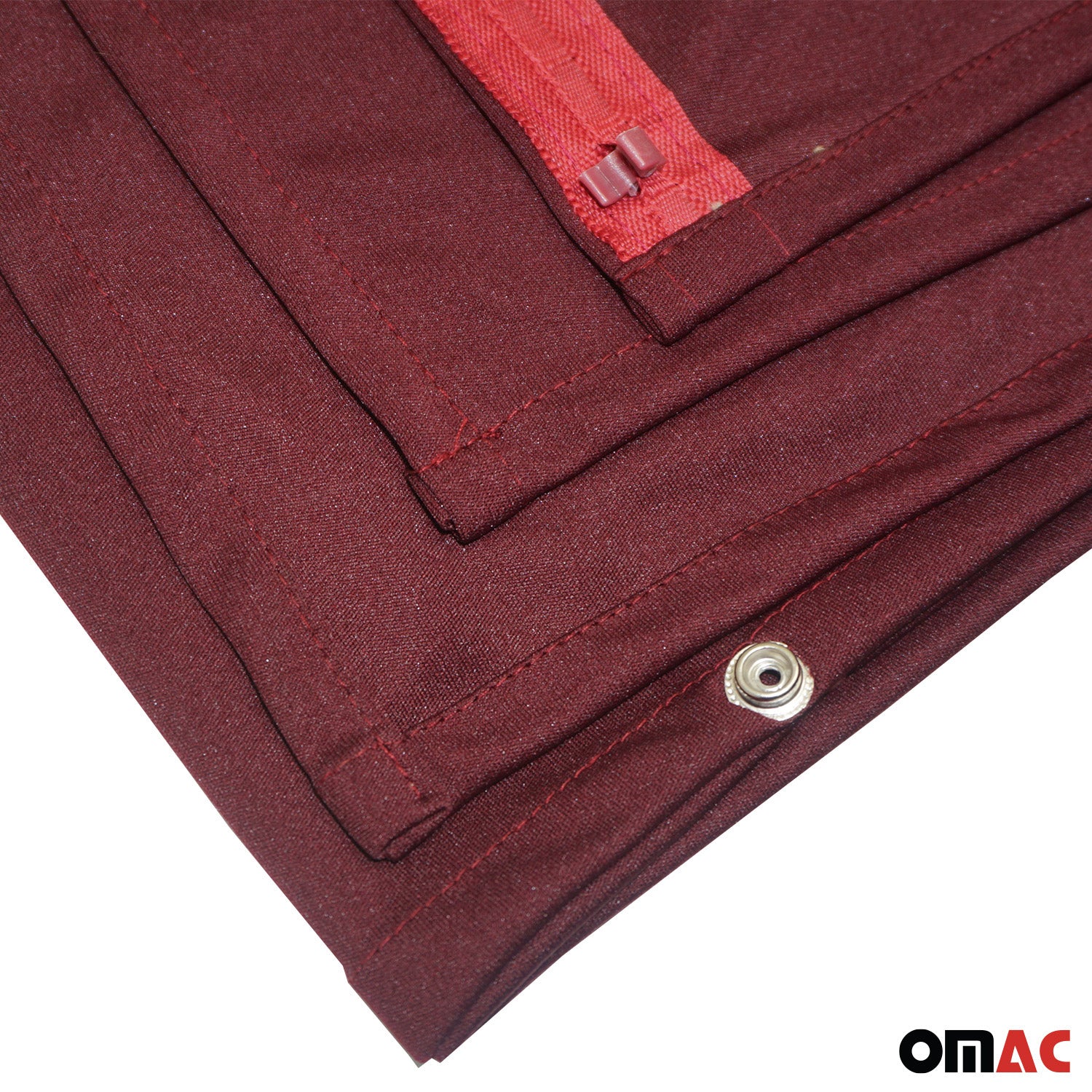 Maß Gardinen Fahrerhaus Abtrennung Camping Sonnenschutz Rot 130x180