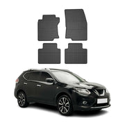 OMAC Gummi Fußmatten für Nissan X-Trail T32 2013-2021 Automatten Schwarz 4x