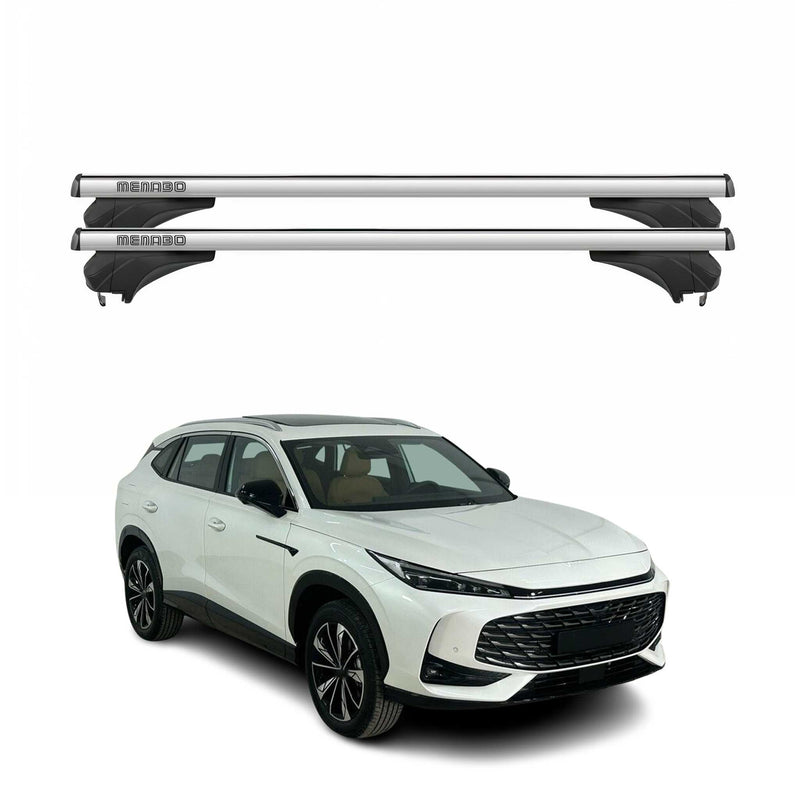 Menabo Dachträger Grundtäger für MG HS / EHS II 2024-2025 Aluminium Silber 2 tlg