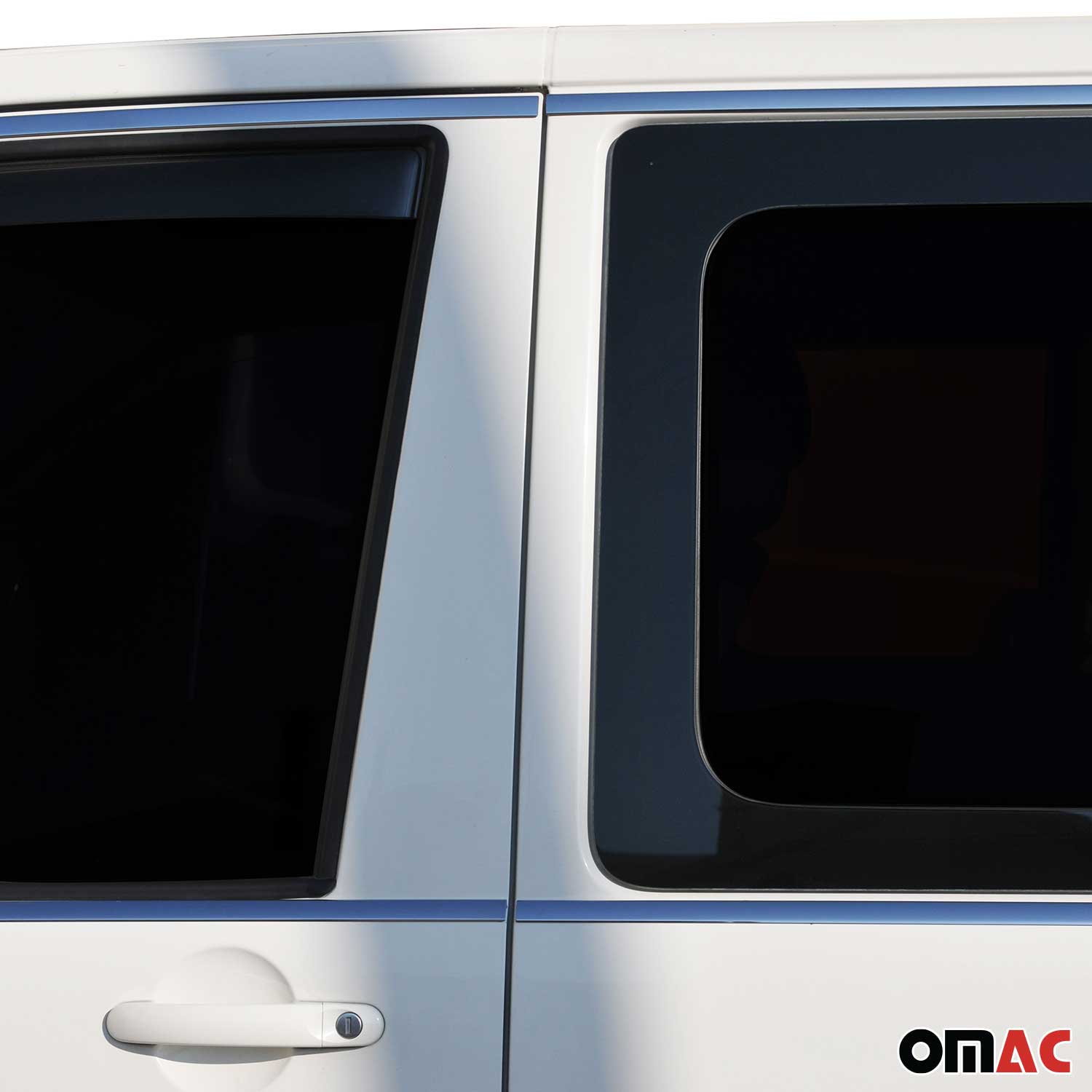 Fensterleisten Zierleisten für VW Caravelle T5 2003-2015 Kurzer Einzelschiebetür