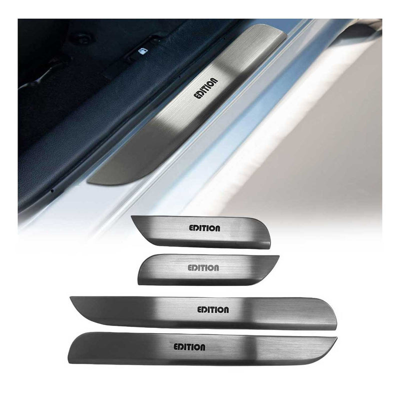 Einstiegsleisten Türschweller für Peugeot 3008 2016-2023 Chrom Gebürstet 4x