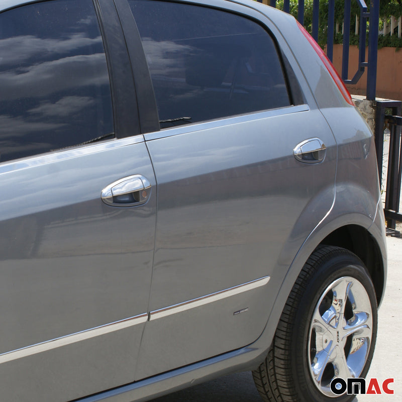 Türgriff Blende Türgriffkappen für Fiat Punto Evo 2008-2012 Edelstahl 2tür