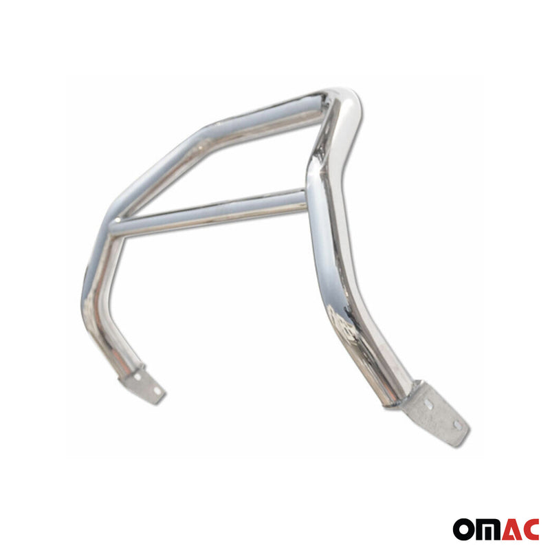 Frontbügel Frontschutzbügel für Nissan Qashqai +2 2007-2010 Stahl ABE Silber