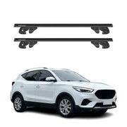 Dachträger Grundtäger für MG ZS mk1 / ZS EV 2017-2026 Alu 90kg TÜV Schwarz 2tlg