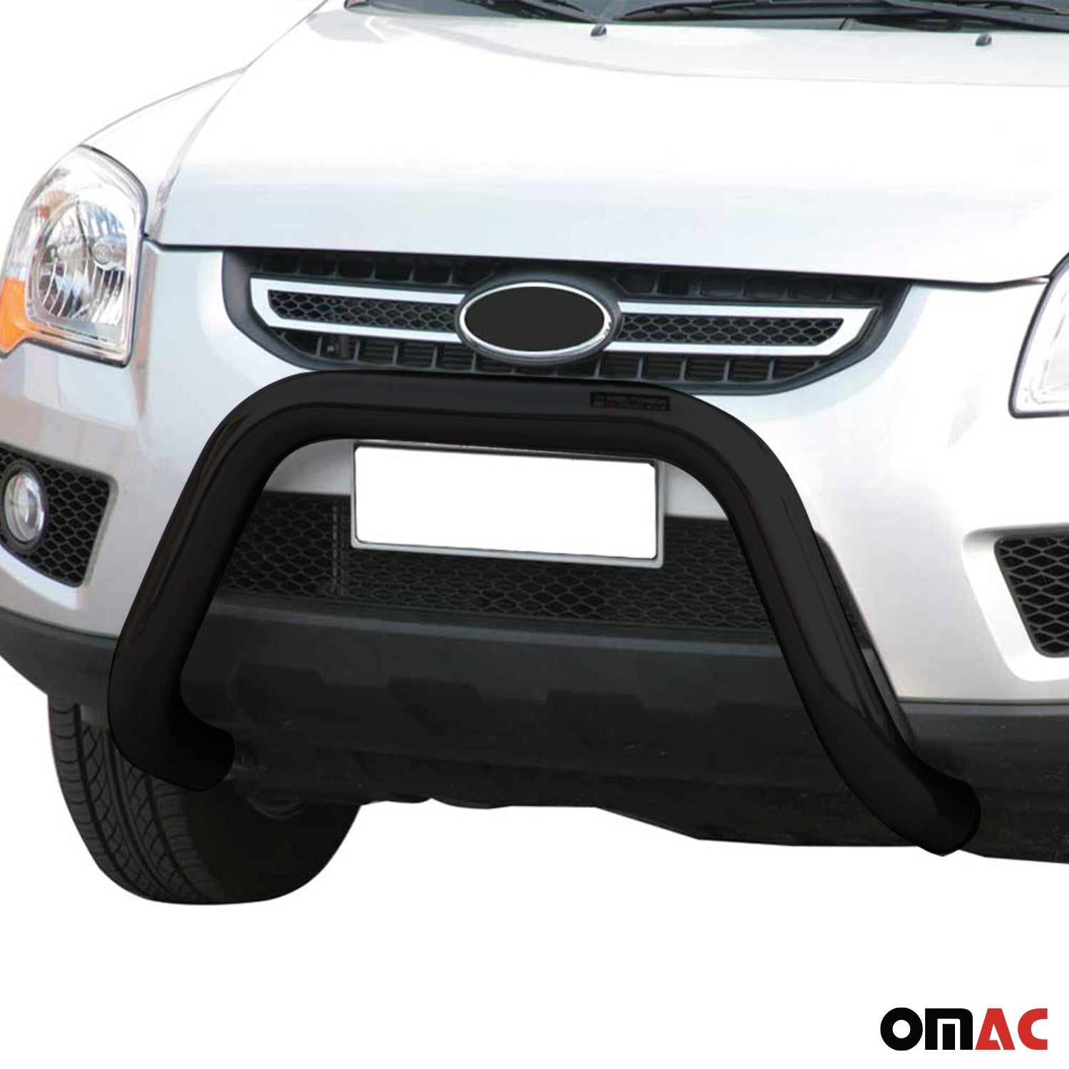 Frontbügel Frontschutzbügel für Kia Sportage 2008-2010 ø76mm Stahl Schwarz