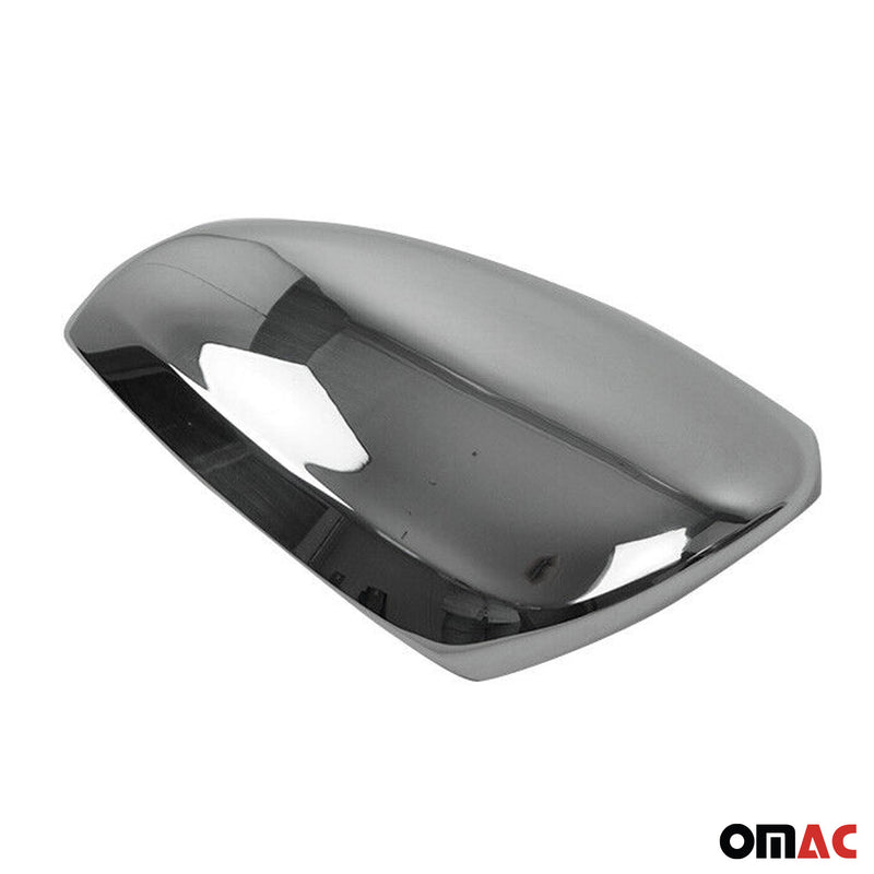 Spiegelkappen Spiegelabdeckung für Citroen C3 2016-2021 Edelstahl Silber 2tlg