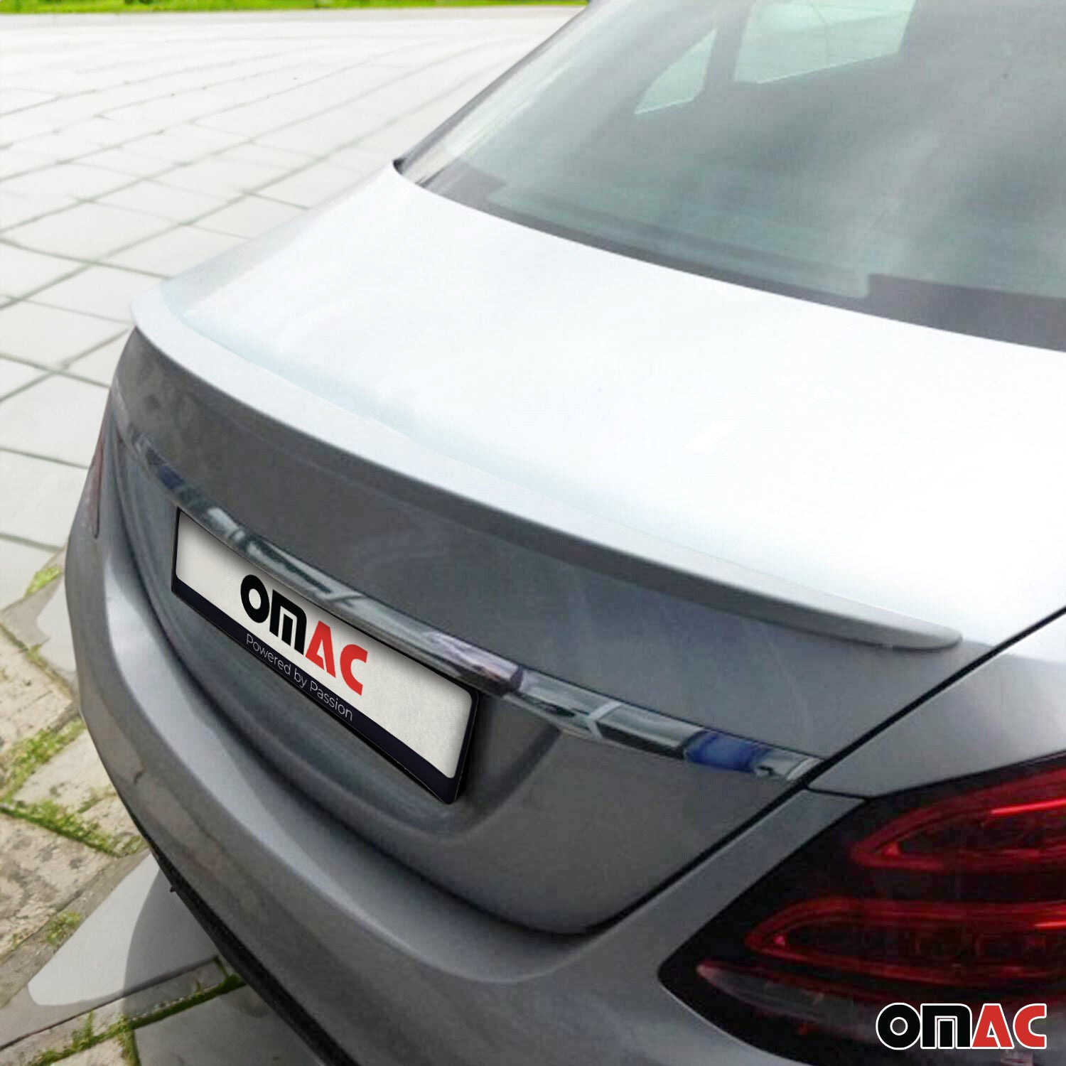 Heckspoiler Heckflügel Hecklippe für Mercedes C Klasse W204 2007-2014 ABS Weiß