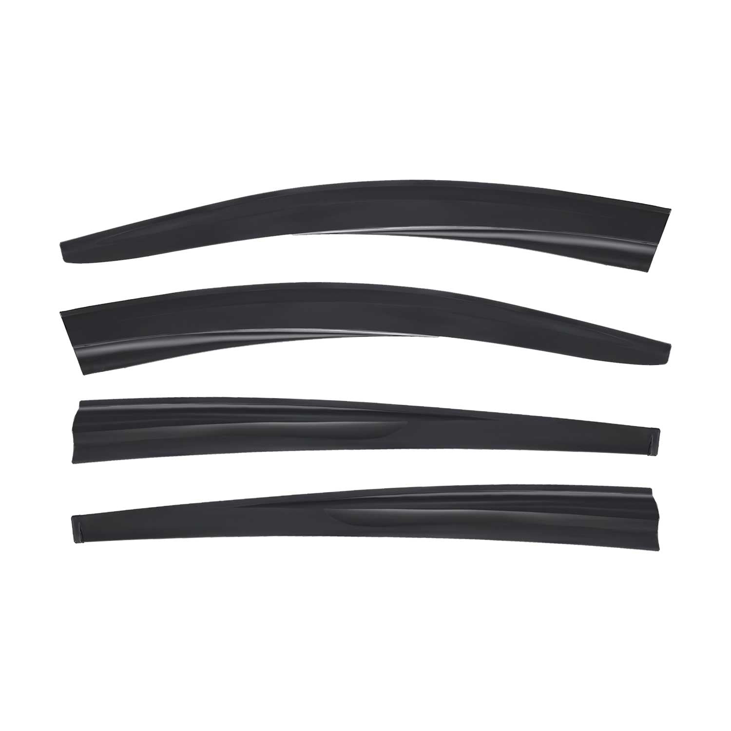 4x Windabweiser Regenabweiser für Dacia Sandero Schrägheck Stepway 2008-12 Acryl