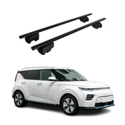Dachträger Grundträger für Kia Soul EV 2020-2023 Schwarz ABE 2x