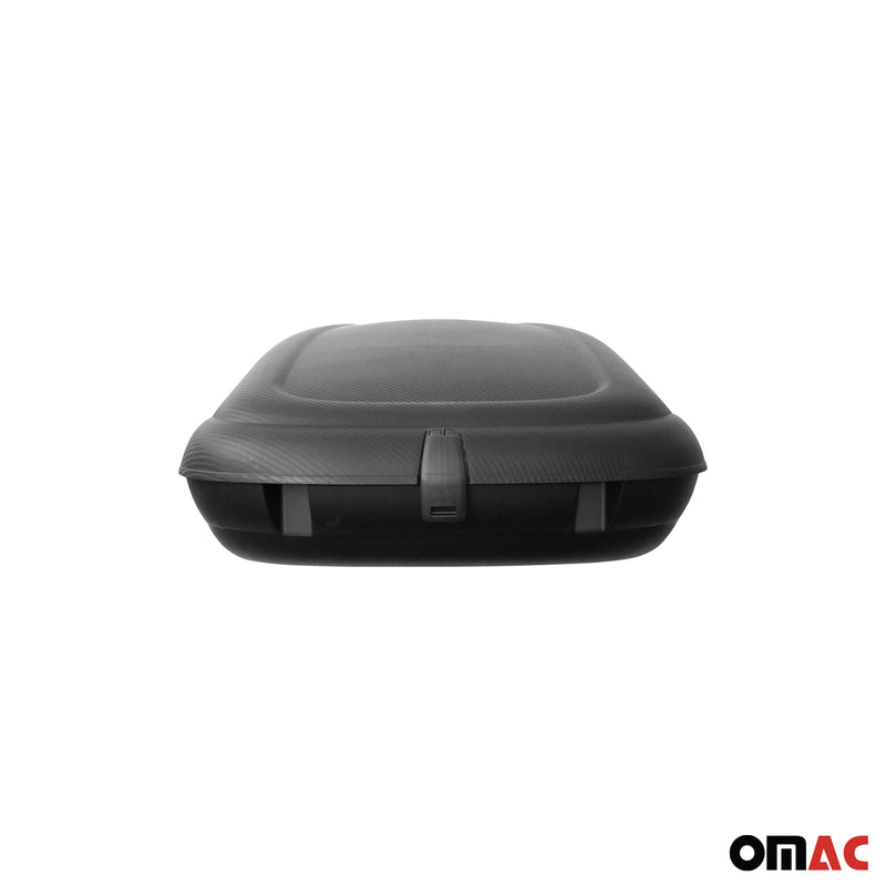 OMAC Dachbox Dachkoffer Gepäckbox 400 Liter Carbonlook Abschließbar Autobox