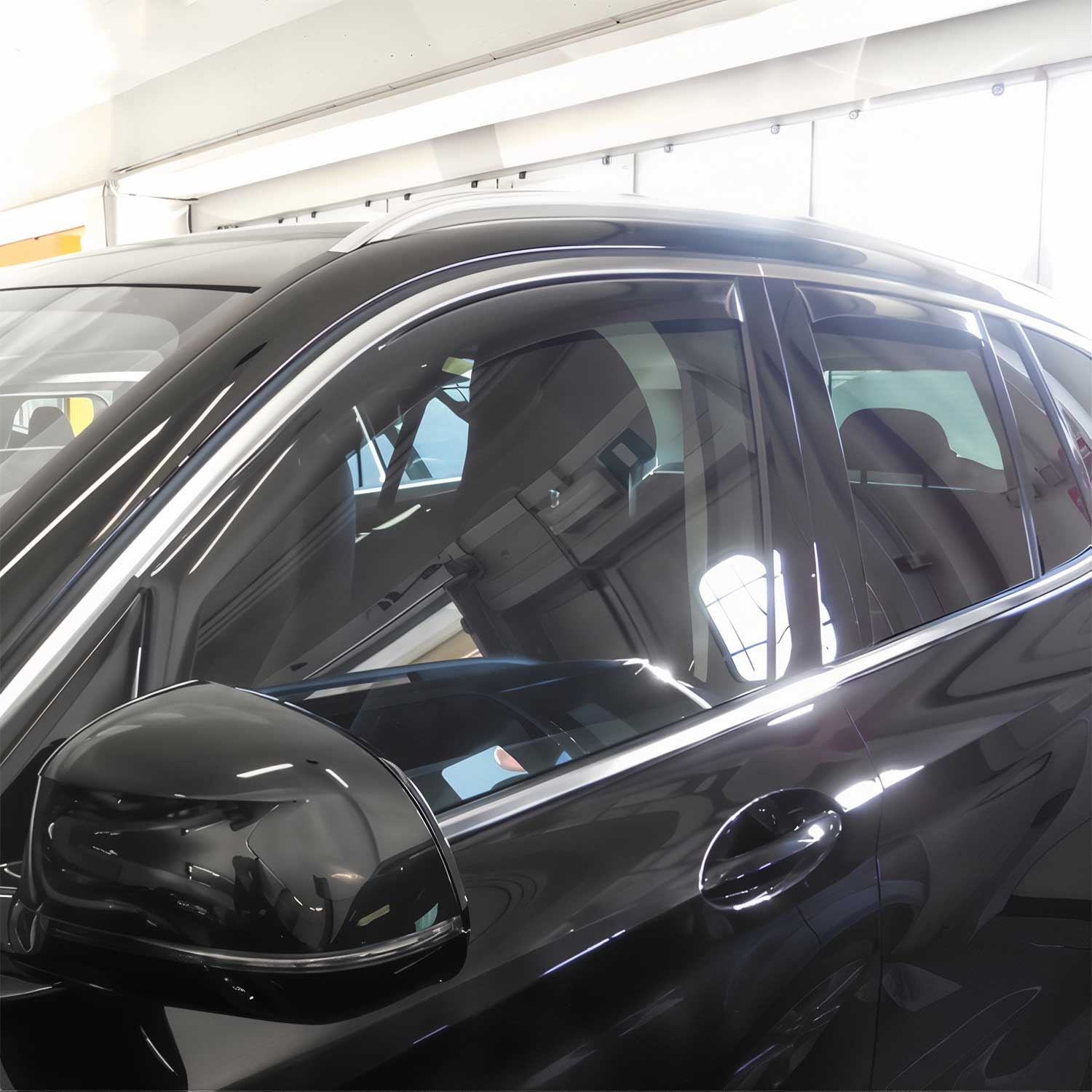 Windabweiser Regenabweiser für BMW X3 G01 2017-2024 Dunkel Acryl 4tlg