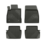 Fußmatten Gummimatten No.77 für Ford Fiesta mk7 2017-2023 TPE Schwarz 4 Teile