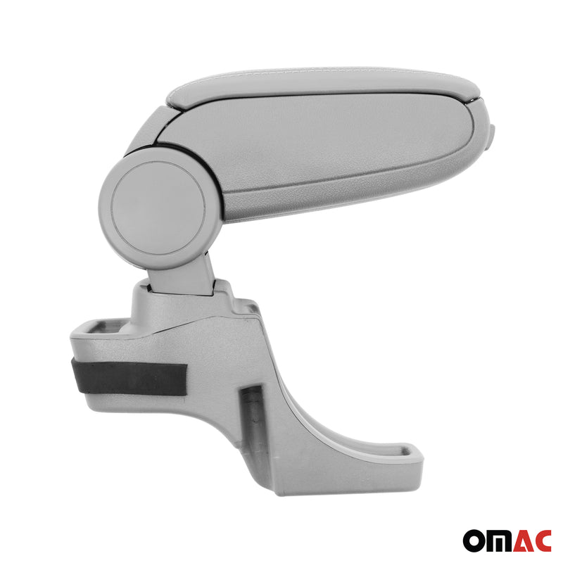 Mittelarmlehne Armlehne für Ford Transit Tourneo Courier 2014-2024 PU-Leder Grau