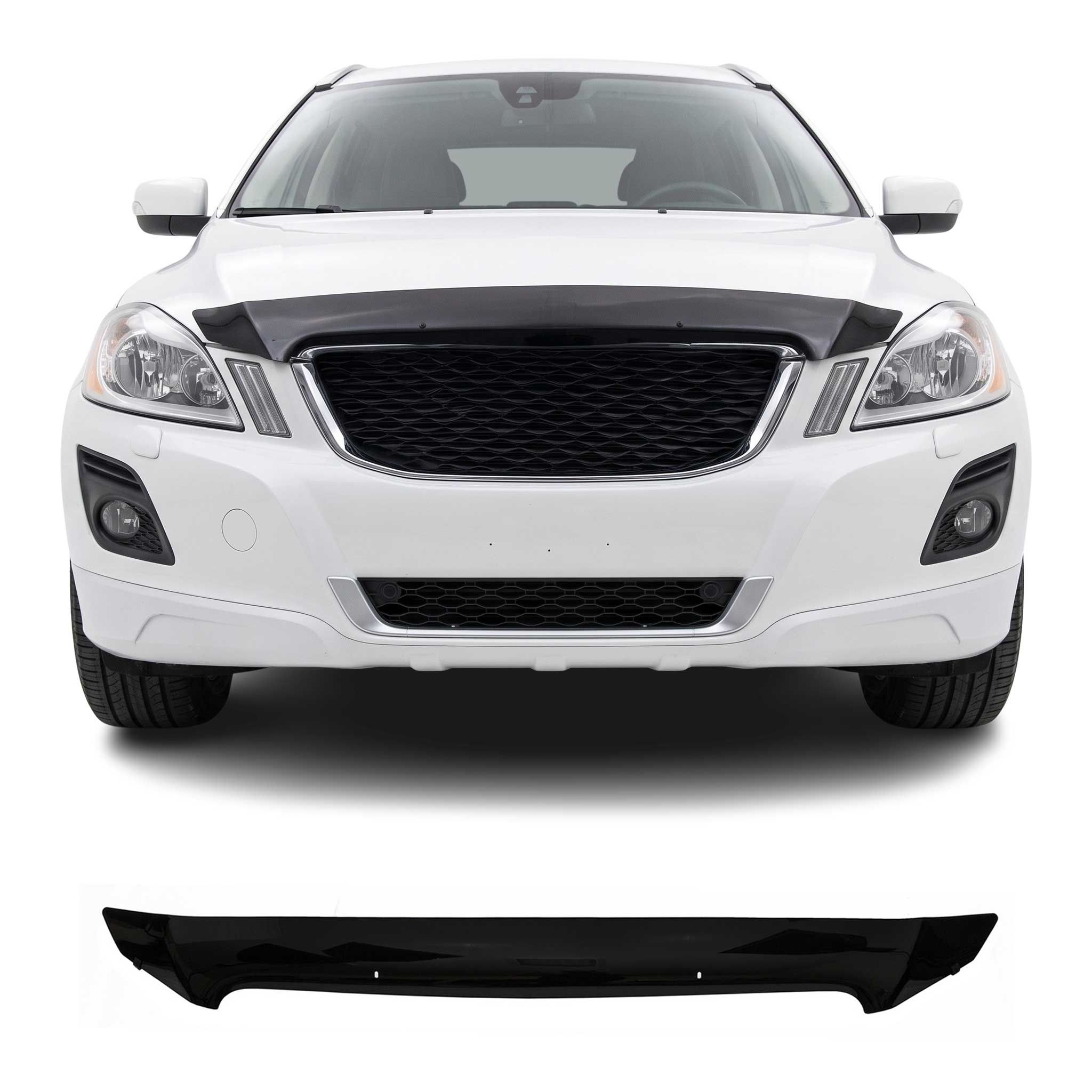 Motorhaube Deflektor Insekten Steinschlagschutz für Volvo XC60 I 2009-13 Pre-FL