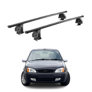 Stahl Dachträger für Ford Fiesta IV Schrägheck 1995-2002 5Tür TÜV 2tlg Schwarz