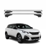 Menabo Dachträger Grundtäger für Peugeot 5008 II 2017-2024 Aluminium Silber 2tlg