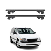 Dachträger Grundtäger für Opel Sintra 1996-1999 Aluminium 90kg TÜV Schwarz 2tlg