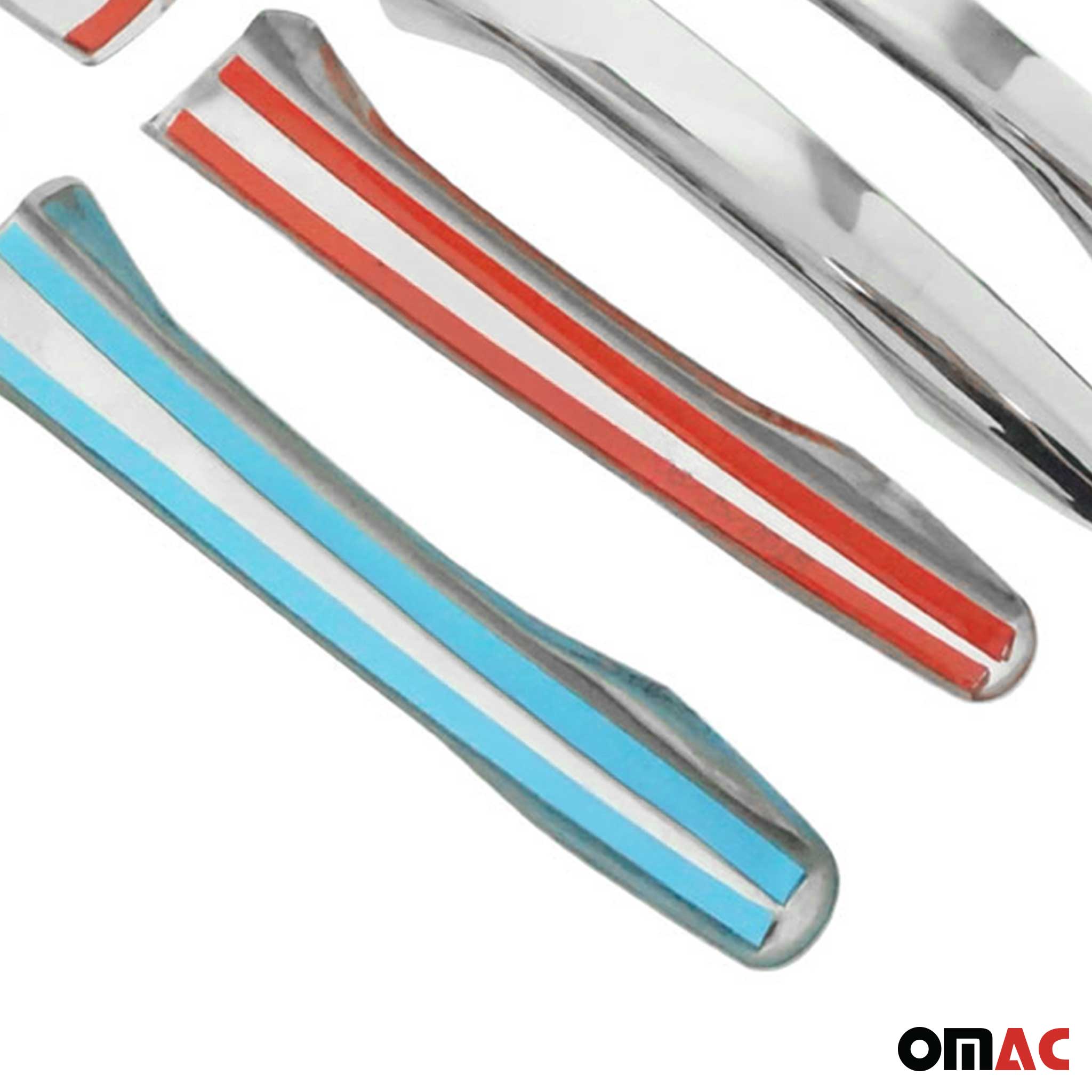 Chrom Türgriff Blende für Mitsubishi Lancer 2000-2007 4Tür Edelstahl 4tlg