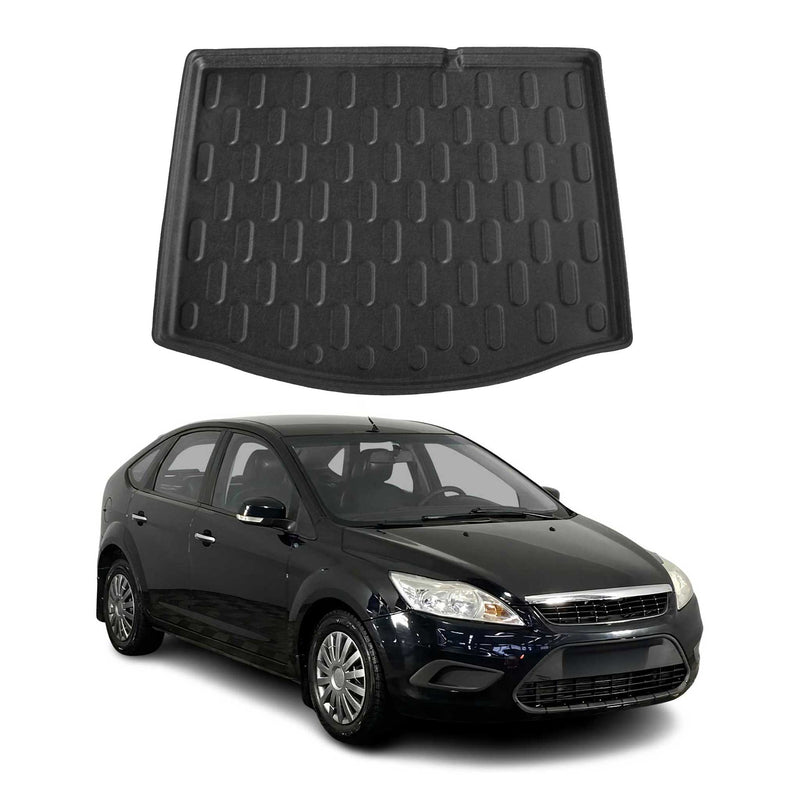 Kofferraumwanne Laderaumwanne für Ford Focus mk2 2004-2011 5tür mit Ersatzrad