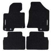 Velours Fußmatten für Kia Sportage III 2010-2015 Autoteppich Schwarz 4 teile