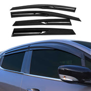 4x Windabweiser Regenabweiser für Mercedes E Klasse 1996-2002 Limo Dunkel