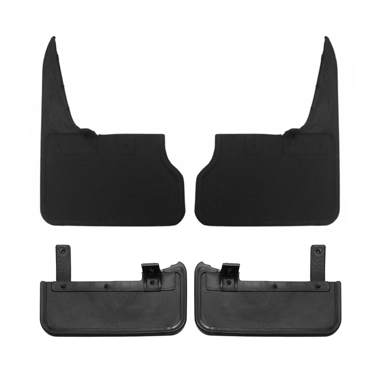 Schmutzfänger Kotflügel für VW Transporter Multivan T5 2003-2015 ABS Schwarz 4x