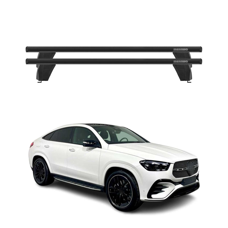 Menabo Dachträger Grundtäger für Mercedes GLE C167 2018-2025 75kg Alu Schwarz 2x