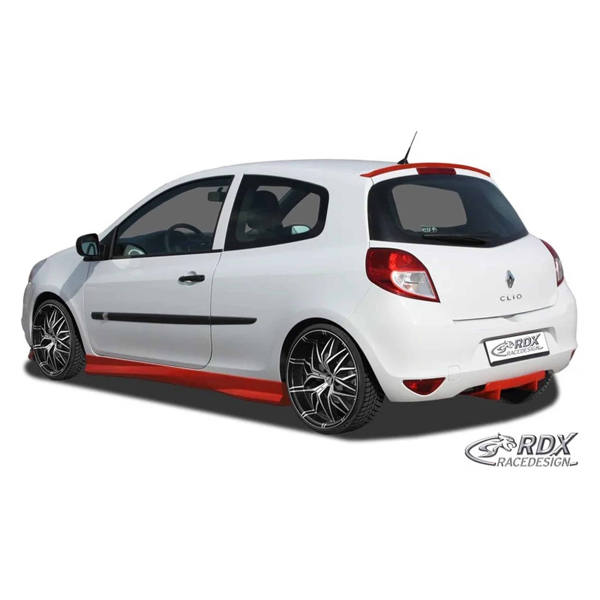 RDX Heckschürzenansatz Diffuser U-Diff für Renault Clio III HB 2005-2012