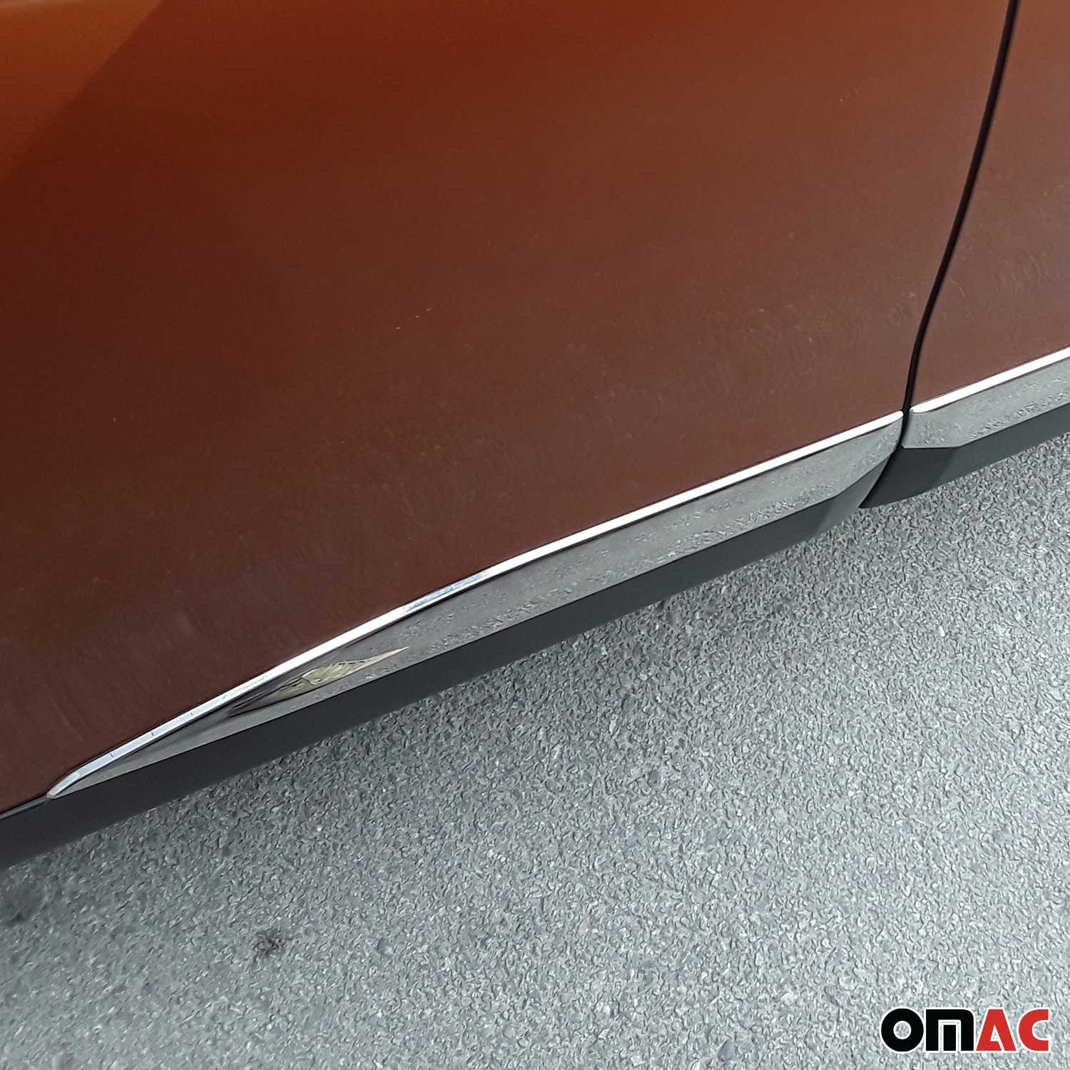 Seitentürleiste Türleisten Türschutzleiste für Peugeot 2008 2019-2026 Chrom 4x