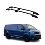 Dachreling Dachgepäckträger für Toyota Proace 2016-2026 Langer L3 Alu Schwarz